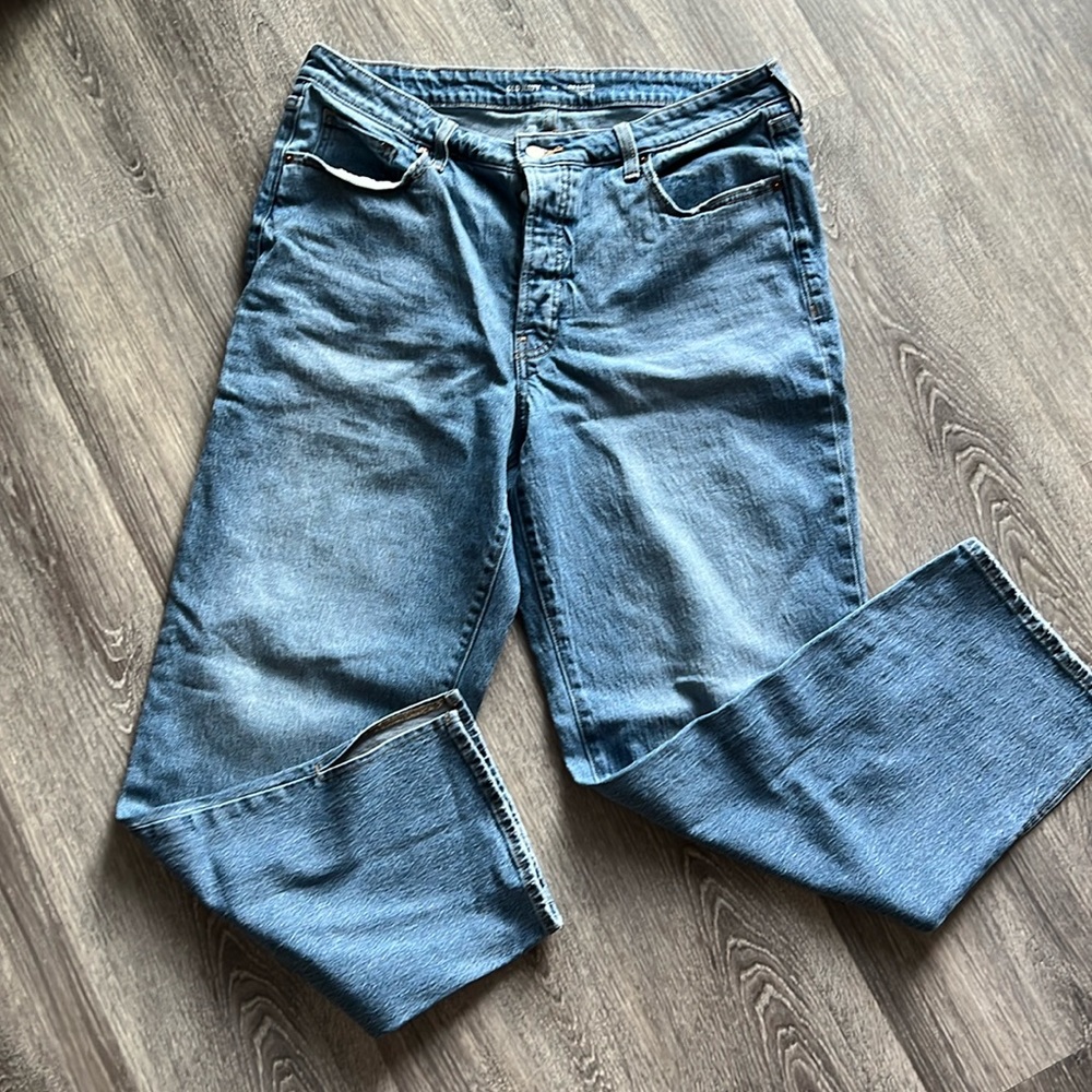 Old Navy Women's Boot Cut Jeans - Medium Blue Wash
